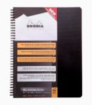 Agendă A4+ Meeting, cu spiră Rhodia coperta