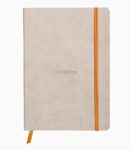 Agendă nedatată A5+ RhodiaRama Beige