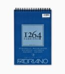 Bloc desen 1264 Watercolor, A4, 300gr, 30 file, cu spirală Fabriano