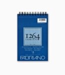 Bloc desen 1264 Watercolor, A5, 300gr, 20 file, cu spirală Fabriano