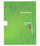 Bloc desen A4+, 8 file, Clairefontaine verde