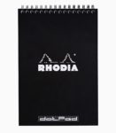 Blocnotes A5 Spiral Pad Rhodia Classic Black