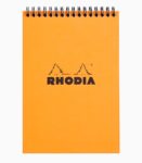 Blocnotes A5 Spiral Pad Rhodia Classic Orange