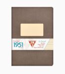 Caiet capsat A5, 48 file, Colecția 1951, Clairefontaine negru