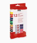 Culori de ulei el Greco, Kreul, set 12 buc x 12 ml