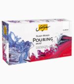 Mix vopsele acrilice Solo Goya Pouring, 6 x 80 ml