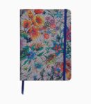 Notebook coperta moale piele, A5, Clairefontaine Celeste Multicolored flowers