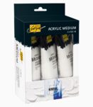 Pastă de structură acrilică, Solo Goya, 3 x 100 ml