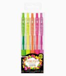 Pix cu gel Sarasa Neon 5 culori/set Zebra