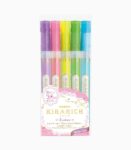 Textmarker Kirarich Glitter 5 culori/set Zebra
