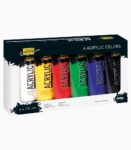 Vopsea acrilică Solo Goya, set 6 buc. x 100 ml