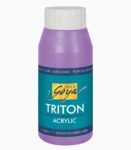 Vopsea acrilică Solo Goya Triton, Kreul, 750 ml lilac